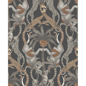 Cole & Son Wallpaper Safari Totem Gngr&Tp/Chrcl
