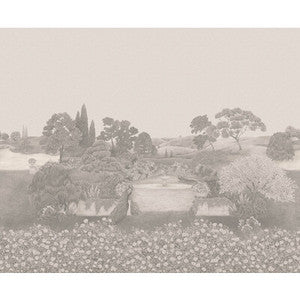 Cole & Son Wallpaper Idyll Platinum Matte 120/1002.CS.0