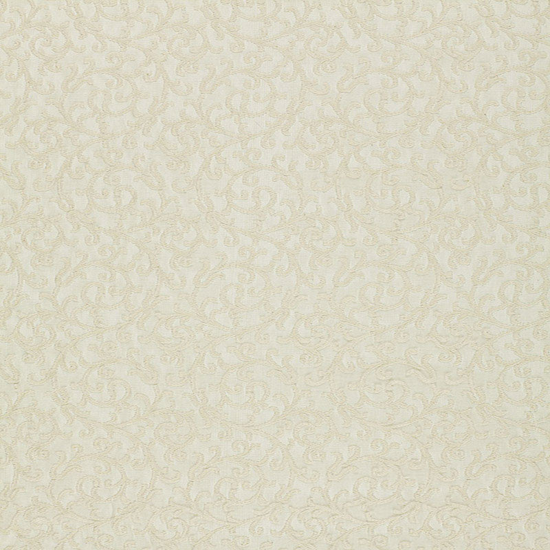 Madras Vine Ecru 12131 by Schumacher Designer Fabric BRILLIANCE I SHEERS See Sample UNITED KINGDOM TO BE DETERMINED </p><p>Repeat: Horizontal: 4 1/2" (11CM) and Vertical: 9 1/8" (23CM) 66 1/2" WIDE (169CM) - Swanky Fabrics -