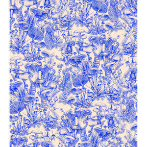 Cole & Son Wallpaper Fungi Forest Navy