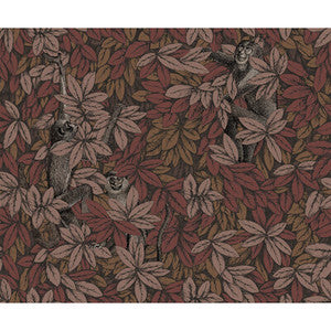 Cole & Son Wallpaper Foglie E Scimmie Autumnal 123/10050.CS.0