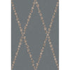 Cole & Son Wallpaper Cammei Slate & Rose Gold 123/4020.CS.0