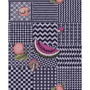 Cole & Son Wallpaper Frutta E Geometrico Ink 123/6028.CS.0