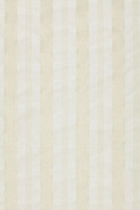 Schumacher Fabric Chantal Striped Sheer Ivory 12420