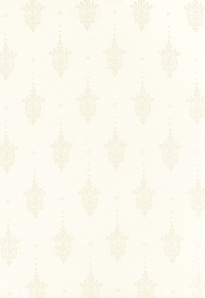 Genevieve Madras Sheer Ivory 12450 by Schumacher Designer Fabric Radiance-Sheers 86% Cotton, 14% Wool - Horizontal: 7.25 and Vertical: 12.25 65 - Swanky Fabrics -