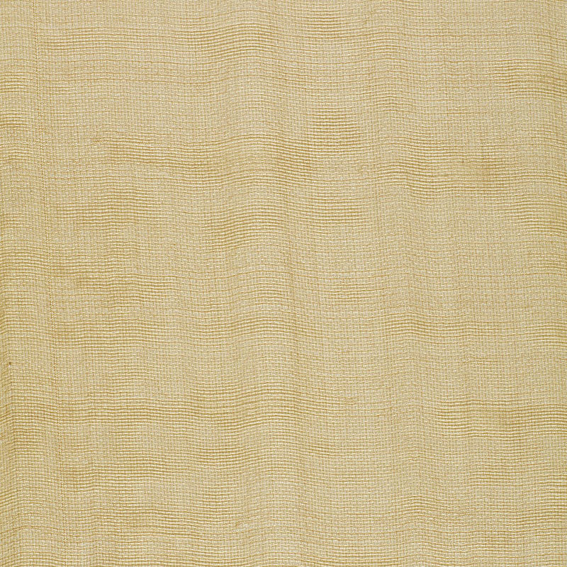 Chloe Sheer Gold 12461 by Schumacher Designer Fabric BRILLIANCE I SHEERS SILK 100% INDIA </p><p>Repeat: Horizontal: and Vertical: 54 - Swanky Fabrics -