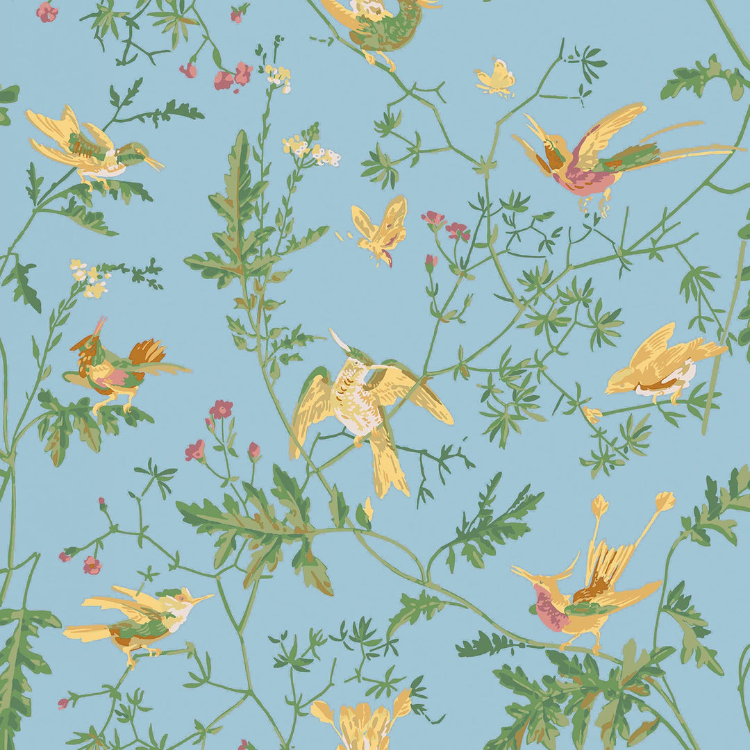 Cole & Son Wallcovering Yellow/Blue