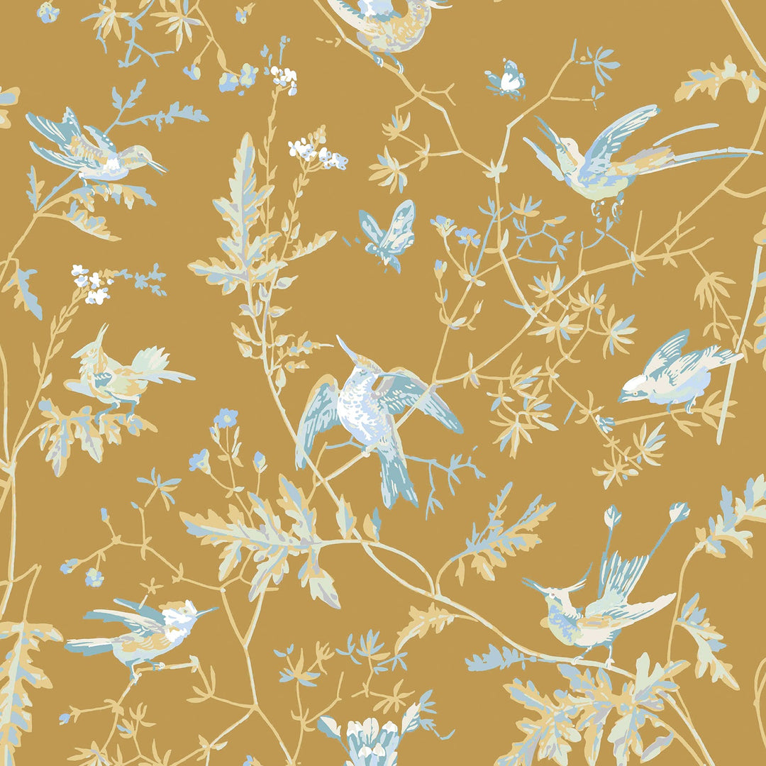 Cole & Son Wallcovering Grey/Gold