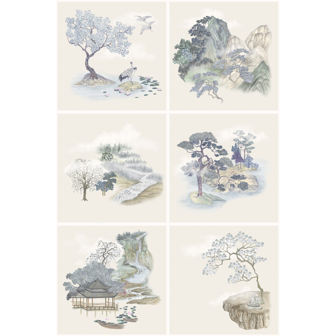 Cole & Son Wallcovering Blue