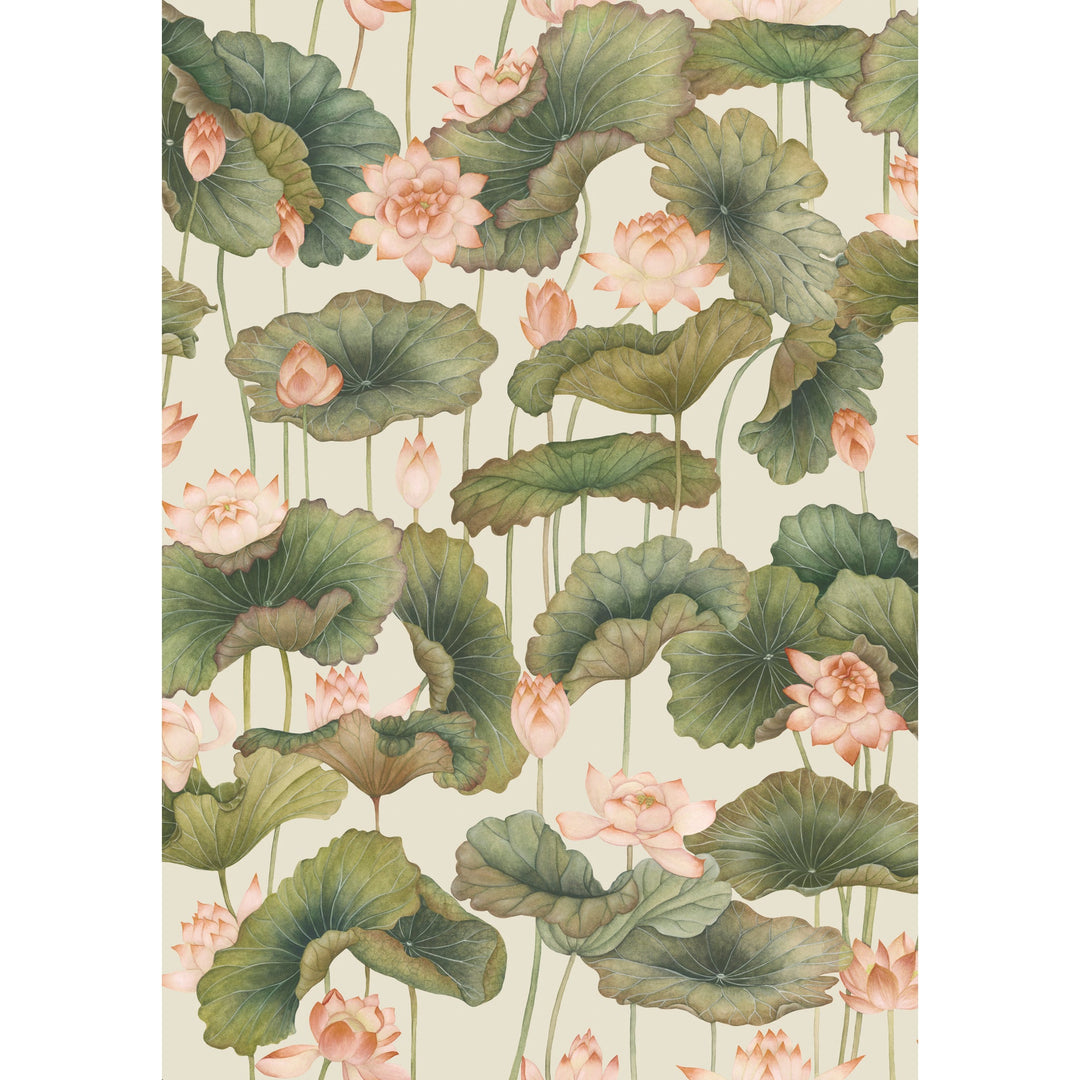 Cole & Son Wallcovering Orange & Olive