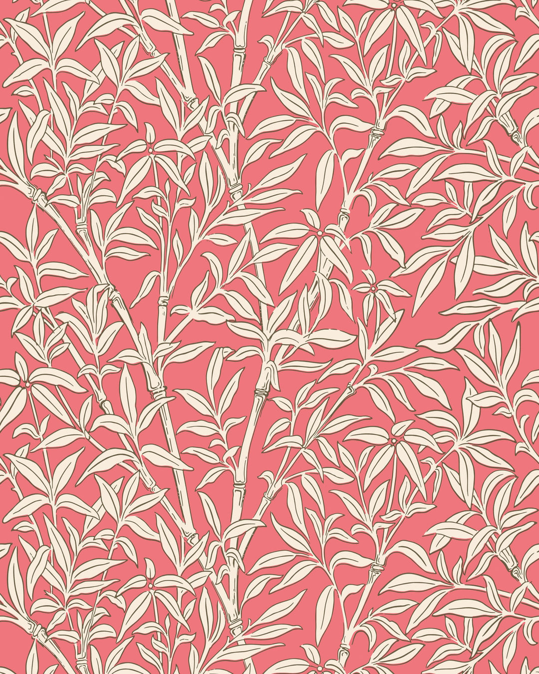 Cole & Son Wallcovering Chalk/Rouge