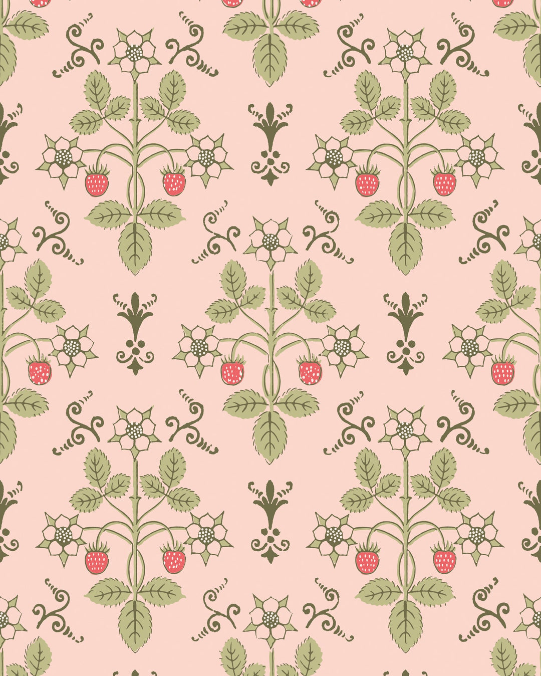 Cole & Son Wallcovering Chelsea Pink