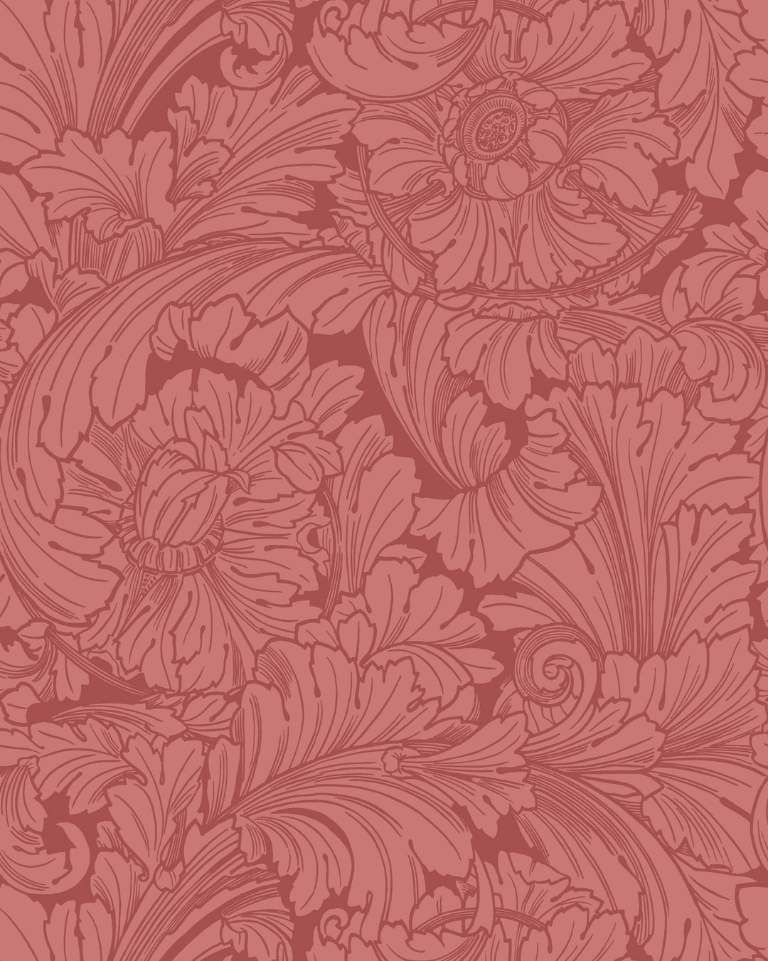 Cole & Son Wallcovering Stately Home Red