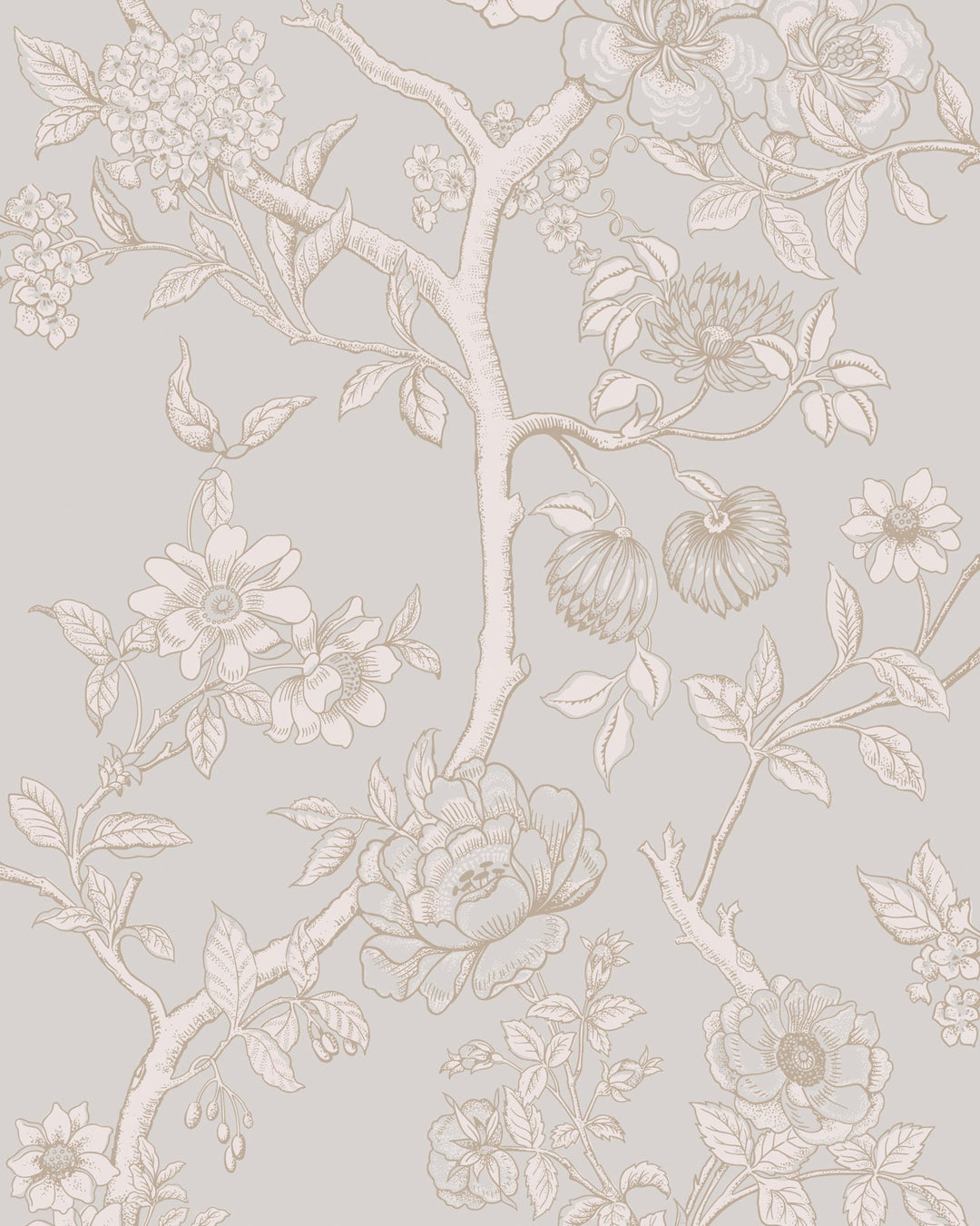 Cole & Son Wallcovering Dove Grey