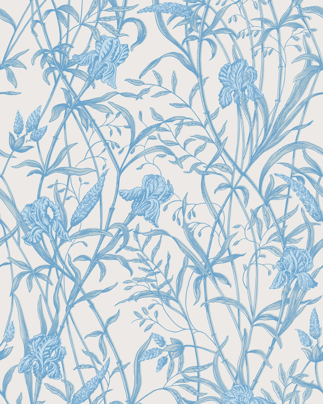 Cole & Son Wallcovering Soft Cerulean