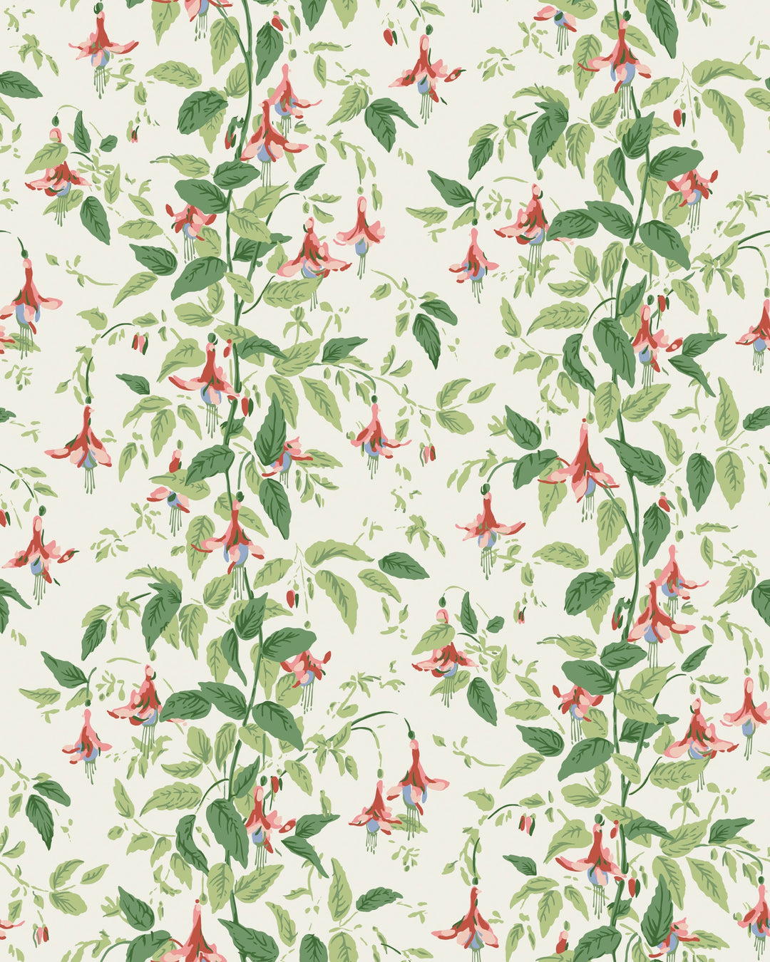 Cole & Son Wallcovering Rose Pink
