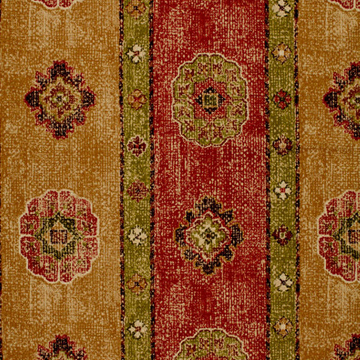 Caspian Stripe Spice 1291001 by Schumacher Designer Fabric A PASSAGE TO INDIA PRINTS See Sample UNITED KINGDOM NOT APPLICABLE </p><p>Repeat: Horizontal: 25 1/2" (65CM) and Vertical: 25 1/4" (64CM) 51" WIDE (130CM) - Swanky Fabrics -