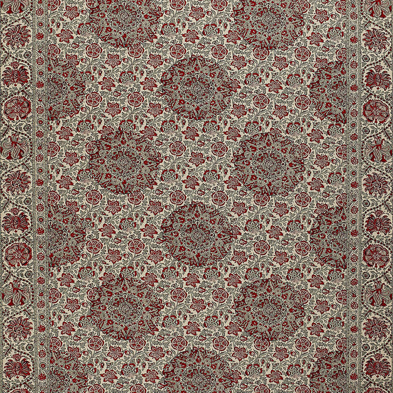 Kaya Medallion Document 1296000 by Schumacher Fabric Schumacher Fabric Kaya Medallion Document 1296000Fabric COTTON 100% FRANCE </p><p>Repeat: H: HORZ. 70" (178CM) , V: VERT. 27" (69CM) 70 - Fabric Carolina -