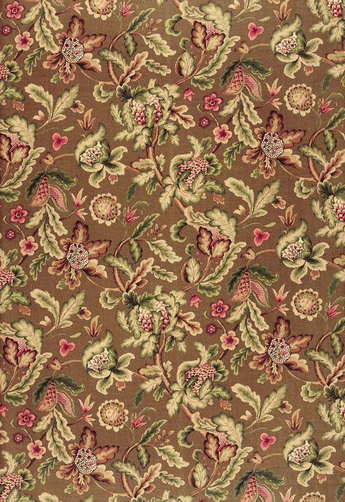 Shelton Tree Fawn 1305002 by Schumacher Designer Fabric Classic-Prints 52% Linen, 48% Cotton - Horizontal: 27 and Vertical: 28.5 54 - Swanky Fabrics -