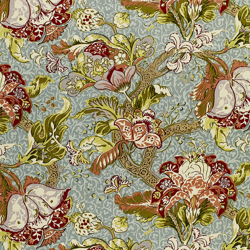 Ariella Jacobean Robin'S Egg 1319001 by Schumacher Fabric Schumacher Fabric Ariella Jacobean Robin'S Egg 1319001Fabric LINEN 100% UNITED KINGDOM </p><p>Repeat: H: HORZ. 27" (69CM) , V: VERT. 27" (69CM) 54 - Fabric Carolina -