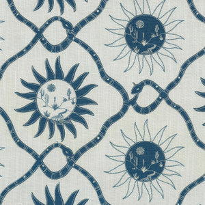 Elana Gabrielle Fabric Sol Emb Bleubell 140020