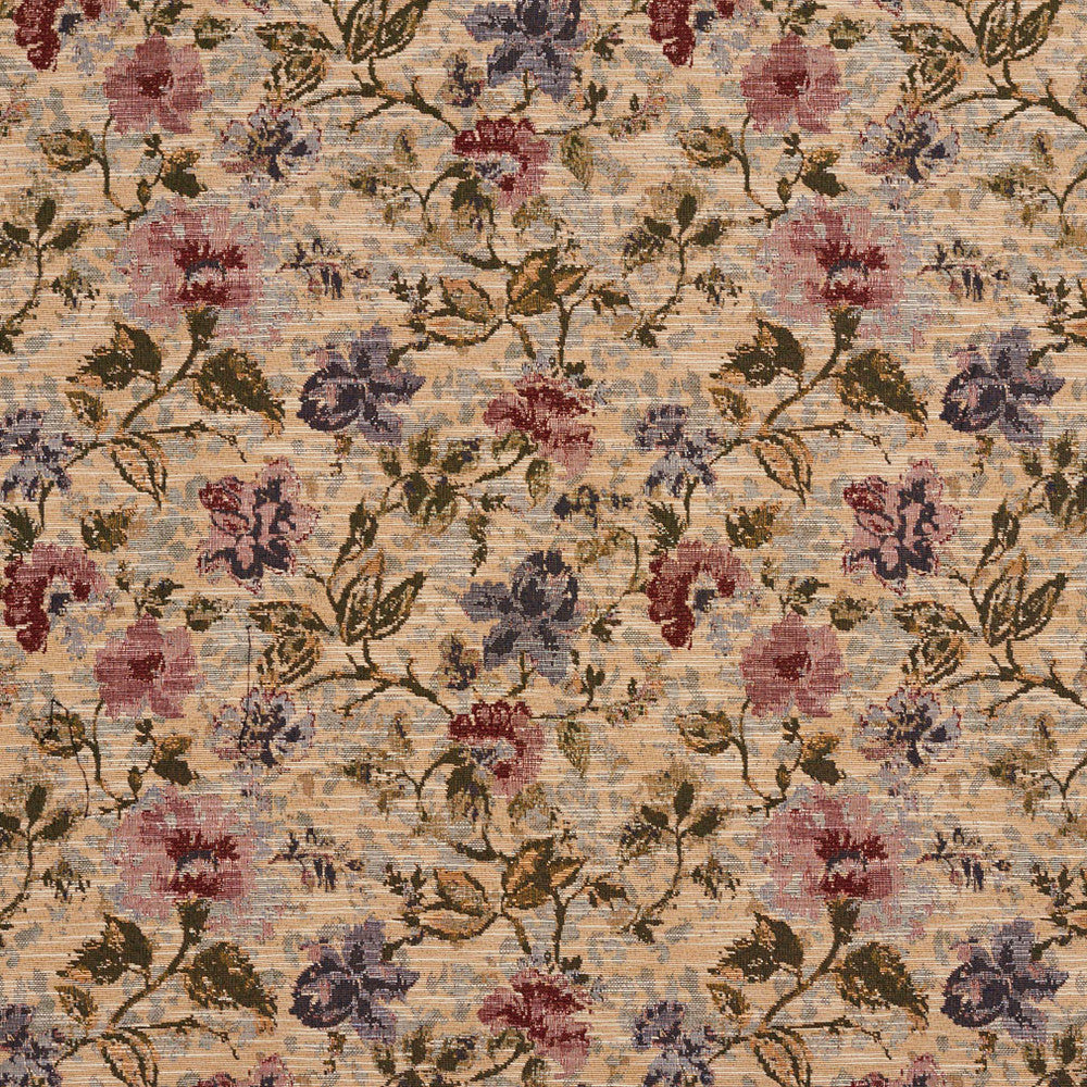 1520 Wildberry by Charlotte Designer Fabric Ring Book Page #15A 70% Polyester, 30% Cotton Asia Exceeds 30,000 Wyzenbeek Rubs (Heavy Duty) Horizontal: 14" x Vertical: 13" 54 Inches - Swanky Fabrics -