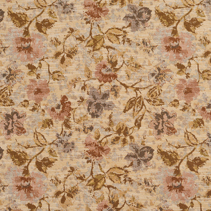 1521 Antique by Charlotte Designer Fabric Ring Book Page #15A 70% Polyester, 30% Cotton Asia Exceeds 30,000 Wyzenbeek Rubs (Heavy Duty) </p><p>Repeat: Horizontal: 14" x Vertical: 13" 54 Inches - Swanky Fabrics -