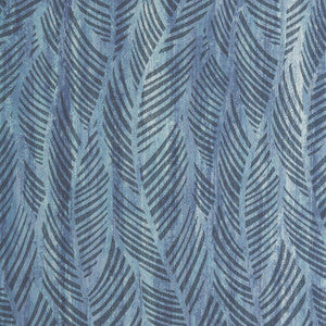 1838 Wallcoverings Wallpaper Bramble Bead Digital(Wp) # 01 Blue Dusk