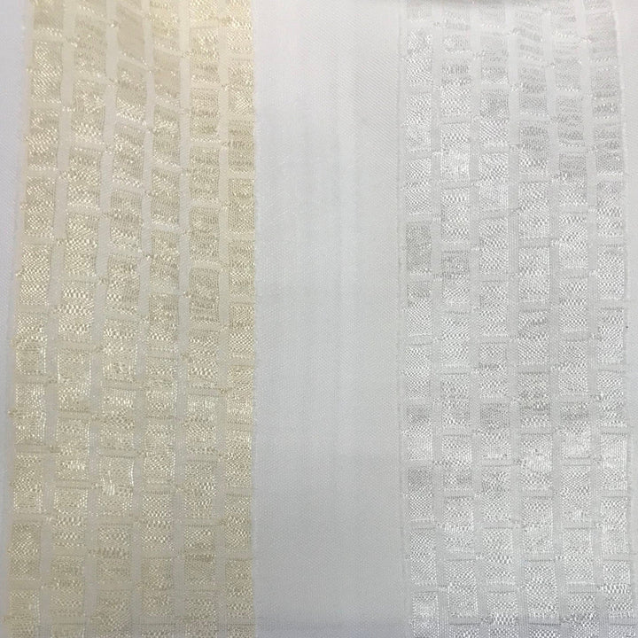 160 Sheers 007 by Europatex Designer Fabric 160 Sheers Collection 100% Polyester 9.10" 110.00 inches - Swanky Fabrics -
