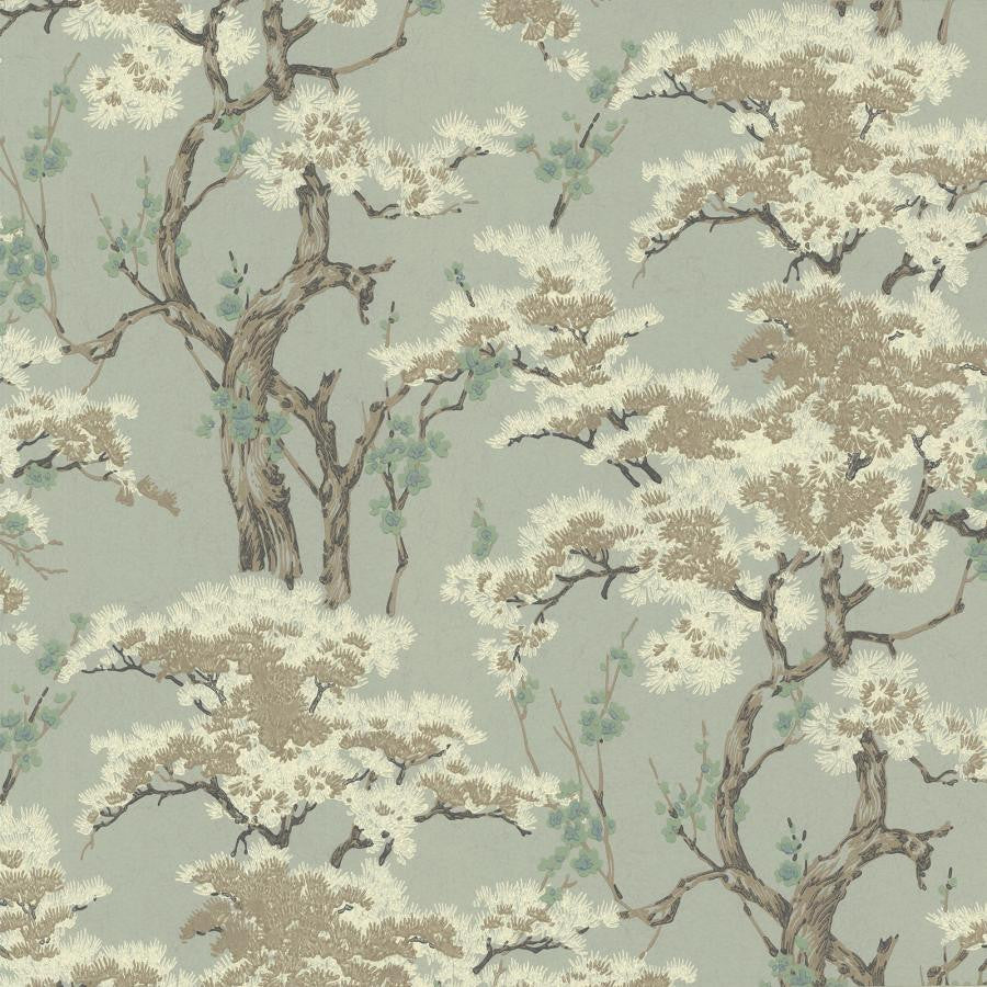 Harewood (Wp) # 02 by 1838 Wallcoverings Designer Wallpaper Avington STRAIGHT PASTE THE WALL UNITED KINGDOM V-21" 20.5"X11YD - Swanky Fabrics -