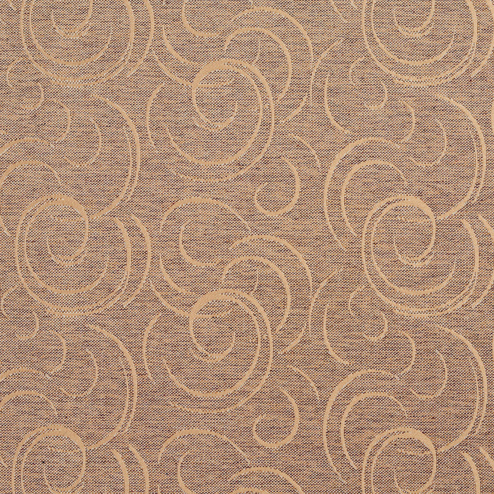 1648 Antique Swirl by Charlotte Designer Fabric Modern Tapestry 100% Woven Polyester Asia Exceeds 200,000 Wyzenbeek Rubs (Heavy Duty) Horizontal: 9.5" x Vertical: 14" 54 Inches - Swanky Fabrics -