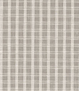 Schumacher Fabric Borealis Check Champagne 16611