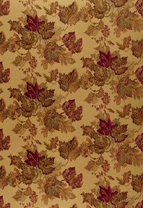 Schumacher Fabric Longwood Leaves Spice 166373