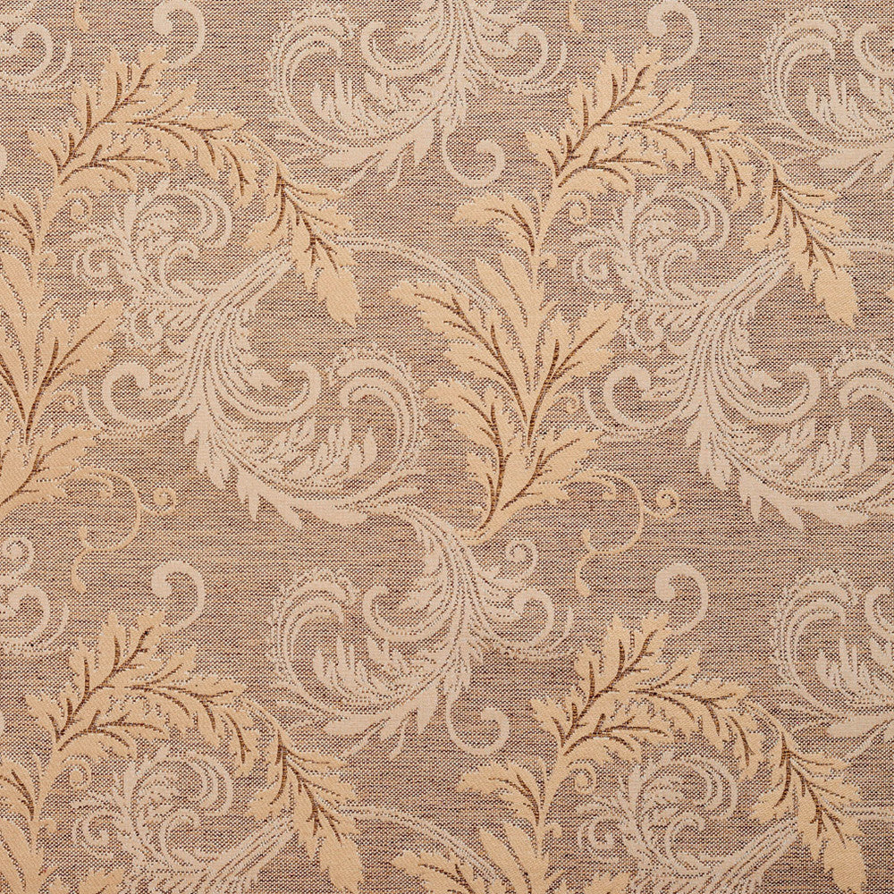 1670 Antique Leaf by Charlotte Designer Fabric Modern Tapestry 100% Woven Polyester Asia Exceeds 200,000 Wyzenbeek Rubs (Heavy Duty) </p><p>Repeat: Horizontal: 14.5" x Vertical: 16" 54 Inches - Swanky Fabrics -