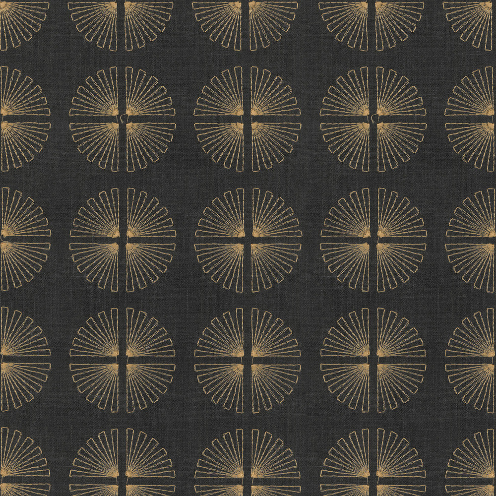 Array Emb Nightfall 170073 by Studio NYC Design Designer Fabric - Base: 52%Poly 48%Cotton Emb: 100% Rayon India 9000 Horizontal: 3.2 and Vertical: 3.2 54" Base 51" Emb - Swanky Fabrics -