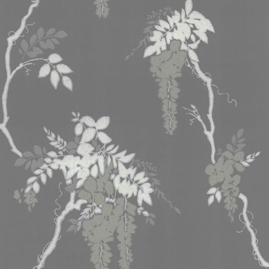Leonora (Wp) # 05 by 1838 Wallcoverings Designer Wallpaper Camellia HALF DROP PASTE THE WALL UNITED KINGDOM V-21" 20.5"X11YD - Swanky Fabrics -