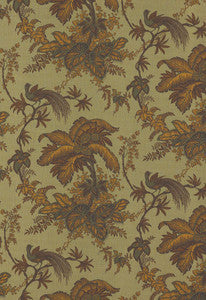 Schumacher Fabric Coconut Grove Spruce 171112