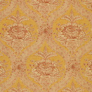 Schumacher Fabric Haddon Hall Damask Maize 172780