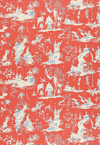 Schumacher Fabric Starry Night Mandarin 172921