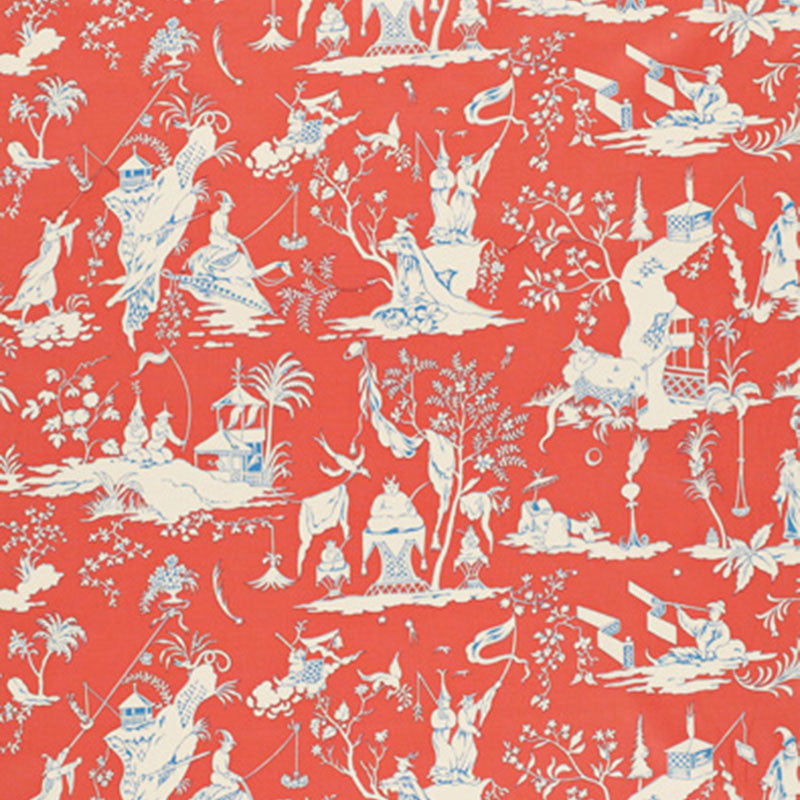 Starry Night Mandarin 172921 by Schumacher Fabric Schumacher Fabric Starry Night Mandarin 172921Fabric COTTON 100% FRANCE </p><p>Repeat: H: HORZ. 34" (86CM) , V: VERT. 20" (51CM) 68.5 - Fabric Carolina -