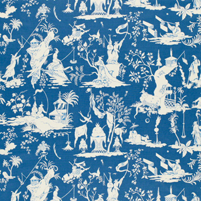 Starry Night China Blue 172922 by Schumacher Fabric Schumacher Fabric Starry Night China Blue 172922Fabric COTTON 100% FRANCE </p><p>Repeat: H: HORZ. 34" (86CM) , V: VERT. 20" (51CM) 68.5 - Fabric Carolina -