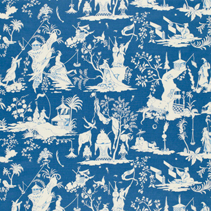 Starry Night China Blue 172922 by Schumacher Fabric Schumacher Fabric Starry Night China Blue 172922Fabric COTTON 100% FRANCE </p><p>Repeat: H: HORZ. 34" (86CM) , V: VERT. 20" (51CM) 68.5 - Fabric Carolina -