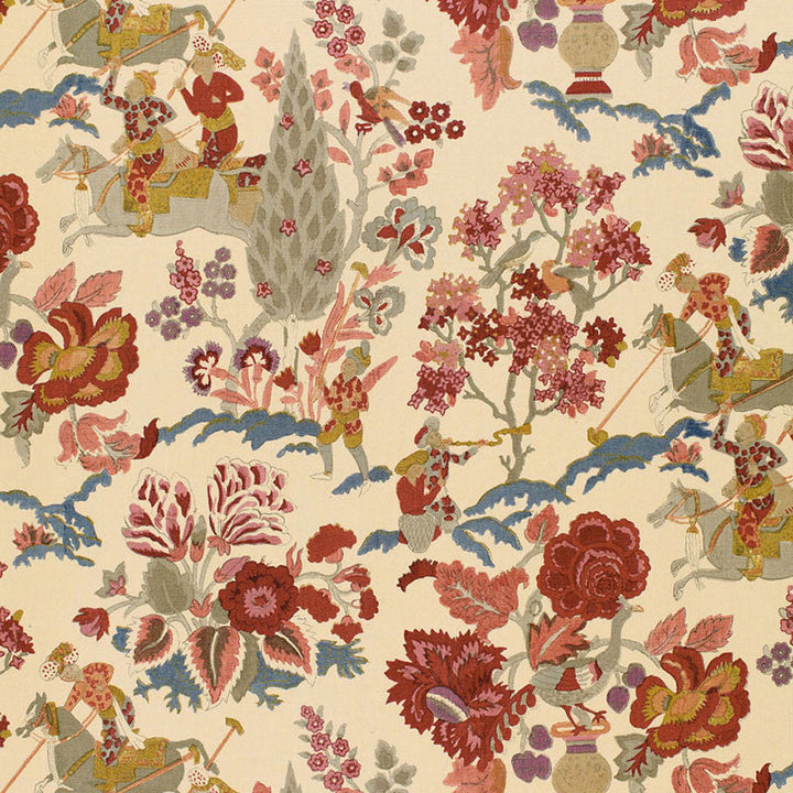 Persian Lancers Document 173012 by Schumacher Designer Fabric SCHUMACHER CLASSICS See Sample UNITED KINGDOM LIGHT DUTY </p><p>Repeat: Horizontal: 12 1/2" (32CM) and Vertical: 30" (76CM) 49" WIDE (124CM) - Swanky Fabrics -