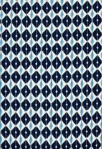 Schumacher Fabric Sarong Indigo 173402