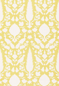 Schumacher Fabric Chenonceau Buttercup 173565