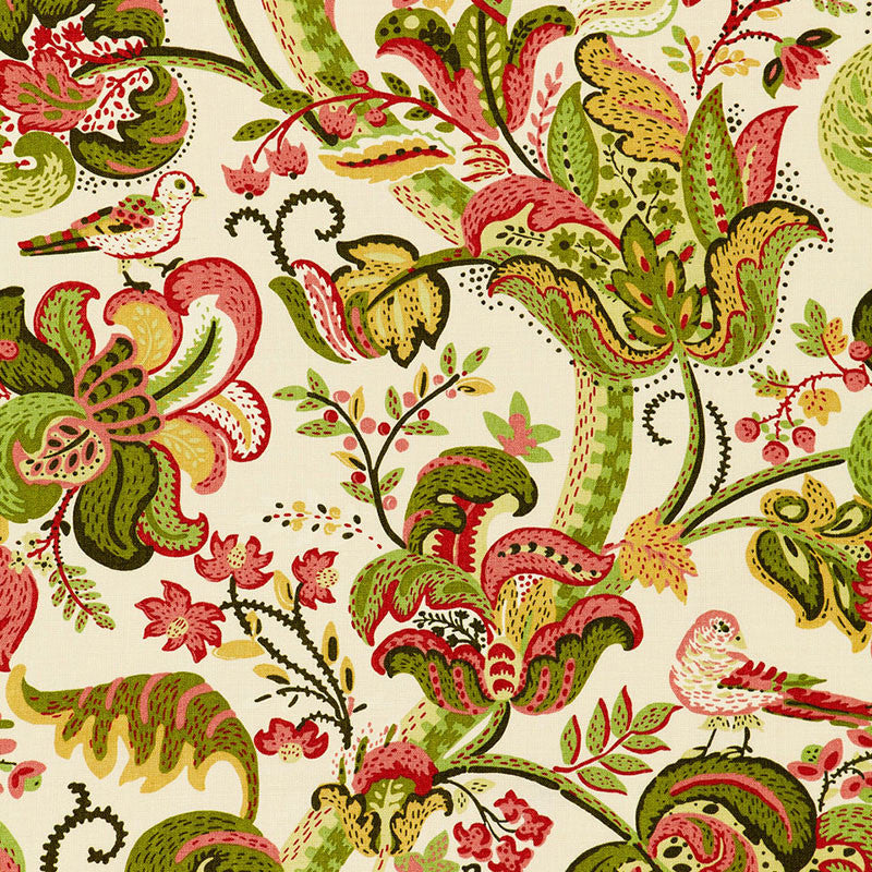 Clarendon Orchard 173680 by Schumacher Designer Fabric CLASSIC PRINTS LINEN 100% UNITED KINGDOM </p><p>Repeat: Horizontal: 27" (69CM) and Vertical: 38 1/2" (98CM) 54 - Swanky Fabrics -