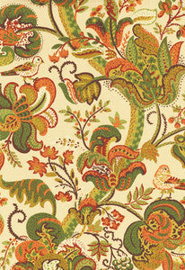 Schumacher Fabric Clarendon Spice 173682