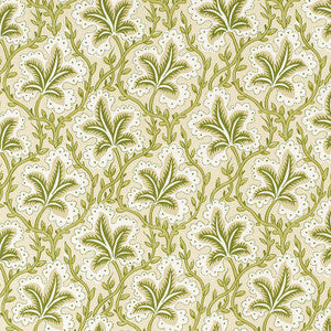 Schumacher Fabric Opio Leaf Linden 173754