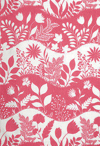 Schumacher Fabric Good Day Sunshine Flamingo 173971