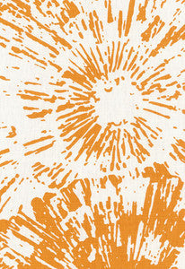 Schumacher Fabric Fireworks Mandarin 173991